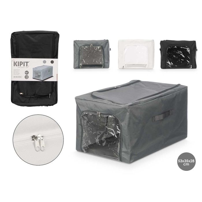 Caja Organizadora con Cremallera Kipit 53x35x28 cm - Varios Colores (12 Unidades) Caja Organizadora con Cremallera Kipit 53x35x28 cm - Varios Colores (12 Unidades)