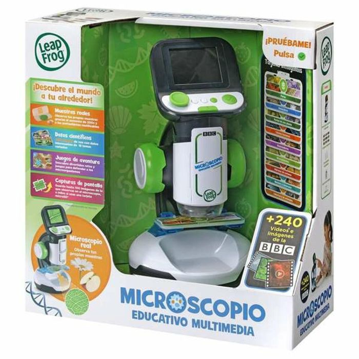 Microscopio Educativo Multimedia VTech/ Pantalla HD 9 Microscopio Educativo Multimedia VTech/ Pantalla HD 9