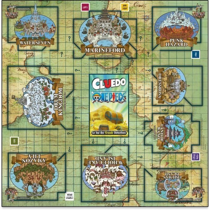 Juego de Mesa Winning Moves Cluedo One Piece 3 Juego de Mesa Winning Moves Cluedo One Piece 3