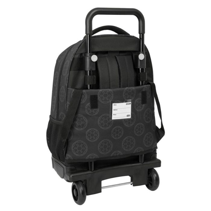 Mochila Escolar con Ruedas Star Wars Rebellion Negro 33 x 45 x 22 cm 1 Mochila Escolar con Ruedas Star Wars Rebellion Negro 33 x 45 x 22 cm 1