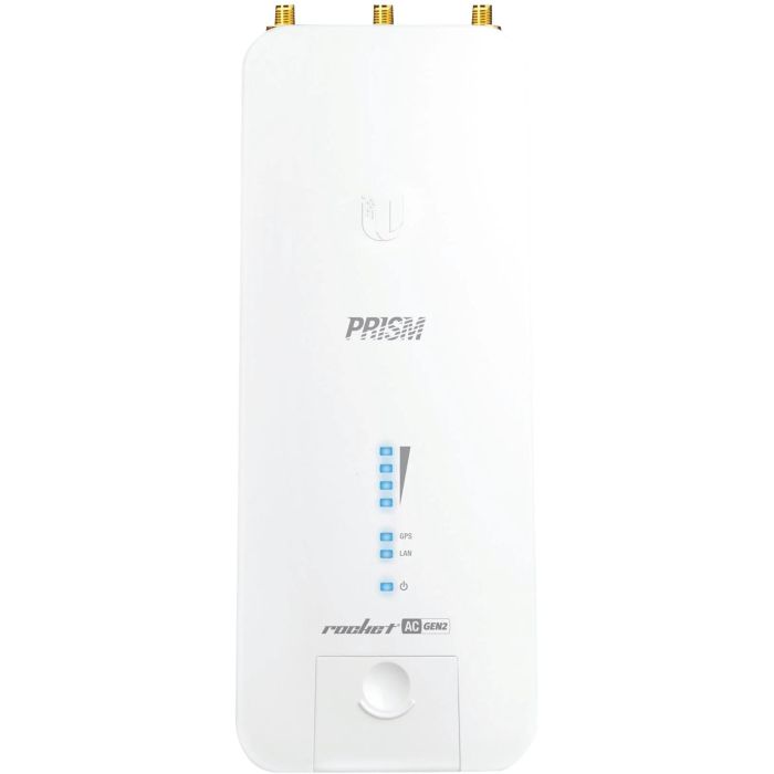 Ubiquiti RP-5AC-GEN2 Radio de 5 GHz AC AirMax para exterior, velocidades de 10/100/1000 Mbps, PoE, WPA2-AES