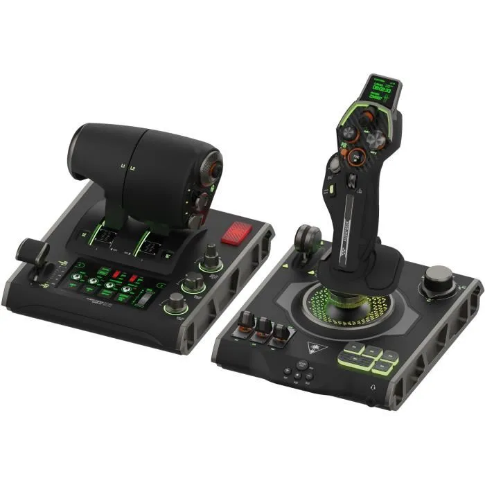 Turtle Beach TUR0731855007240 Sistema de Simulación Premium HOTAS VelocityOne Flightdeck para PC Windows 10 y 11