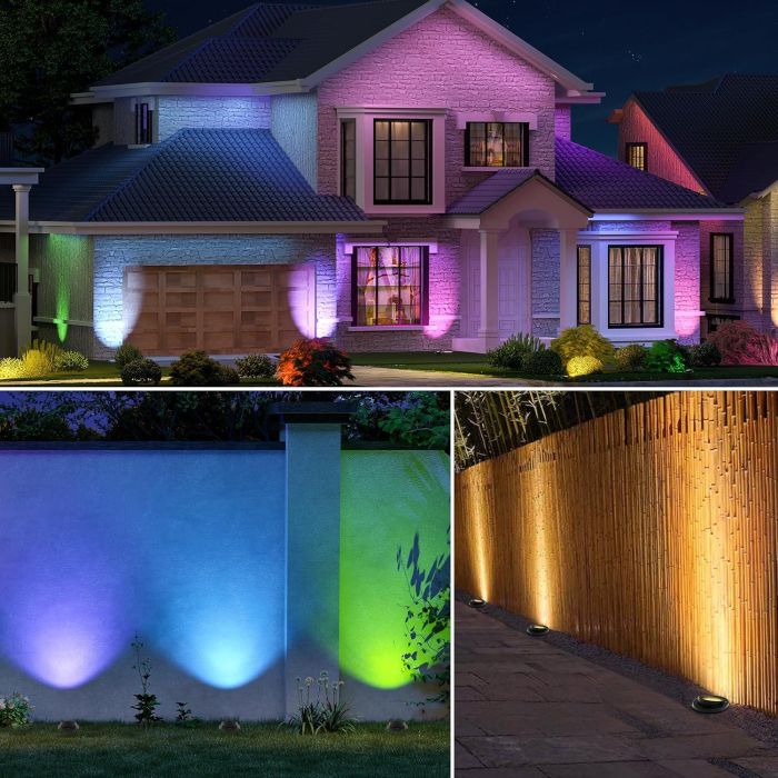 Foco de Empotrar Jardín 5W RGBW IP65 60º con Mando a Distancia 3 Foco de Empotrar Jardín 5W RGBW IP65 60º con Mando a Distancia 3