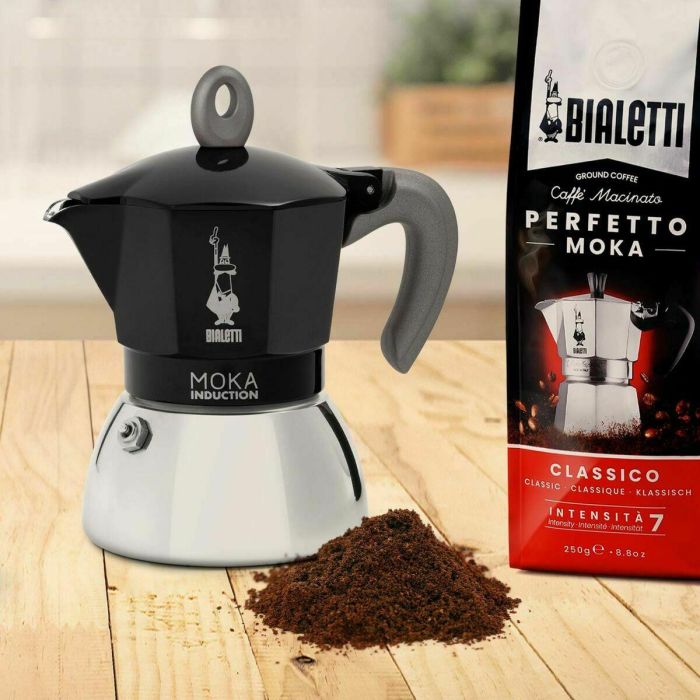 Cafetera Italiana Bialetti 0006934/NP Negro Aluminio 2 Cafetera Italiana Bialetti 0006934/NP Negro Aluminio 2
