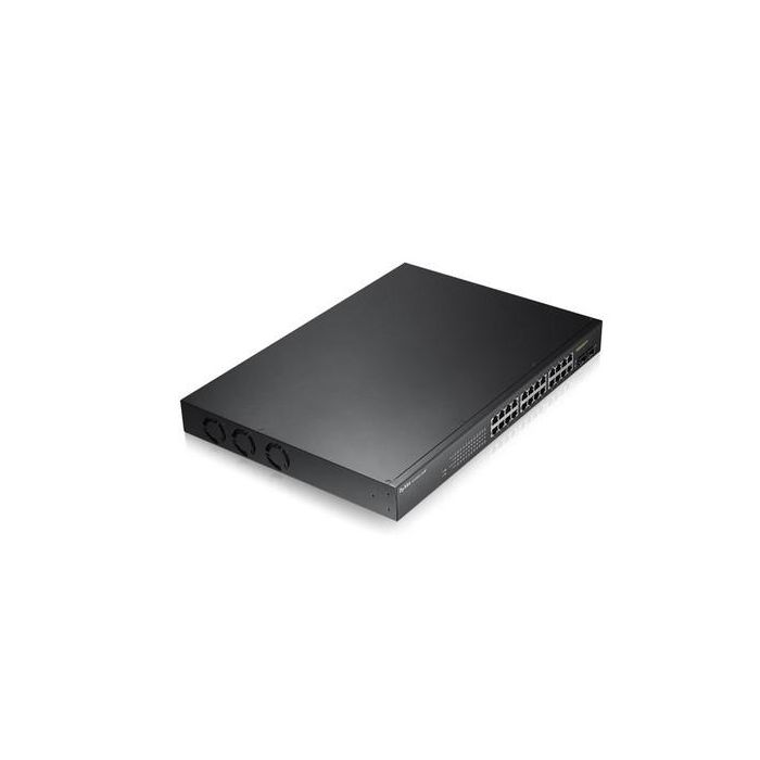 Zyxel GS1900-24HP Gestionado Gigabit Ethernet (10/100/1000) 1U Negro 2 Zyxel GS1900-24HP Gestionado Gigabit Ethernet (10/100/1000) 1U Negro 2