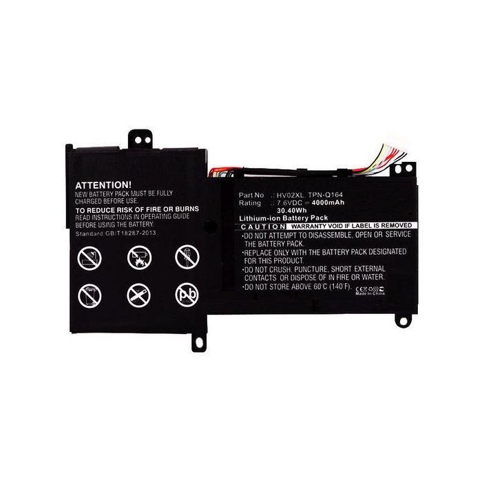 CoreParts Laptop Battery for HP 30Wh Li-ion 7.6V 4000mAh Black, Pavilion X360 11.6, Pavilion X360 11-K, Pavilion x360 11-K013CL, Pavilion 1 CoreParts Laptop Battery for HP 30Wh Li-ion 7.6V 4000mAh Black, Pavilion X360 11.6, Pavilion X360 11-K, Pavilion x360 11-K013CL, Pavilion 1