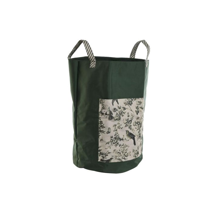 Bolsa Terraza Y Jardin DKD Home Decor Blanco Verde 40 x 60 x 40 cm