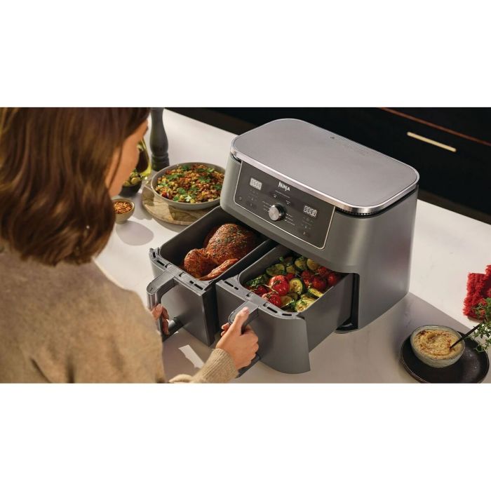 Freidora de Aire NINJA DZ400EU Gris 2470 w 4 Kg 9,5 L 6