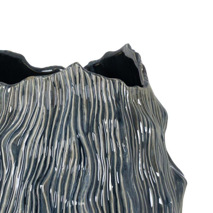 Jarrón Azul Cerámica Decoración 40 X 39 X 49,50 cm