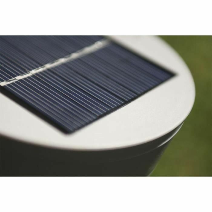Lámpara solar de caña corta, 30 lúmenes, color blanco 2 Lámpara solar de caña corta, 30 lúmenes, color blanco 2