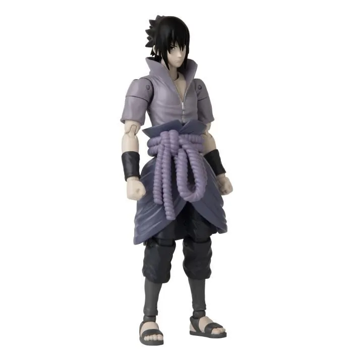 Bandai Naruto Shippuden Figura de Anime 17 cm Sasuke Uchiha Coleccionable Articulada 5