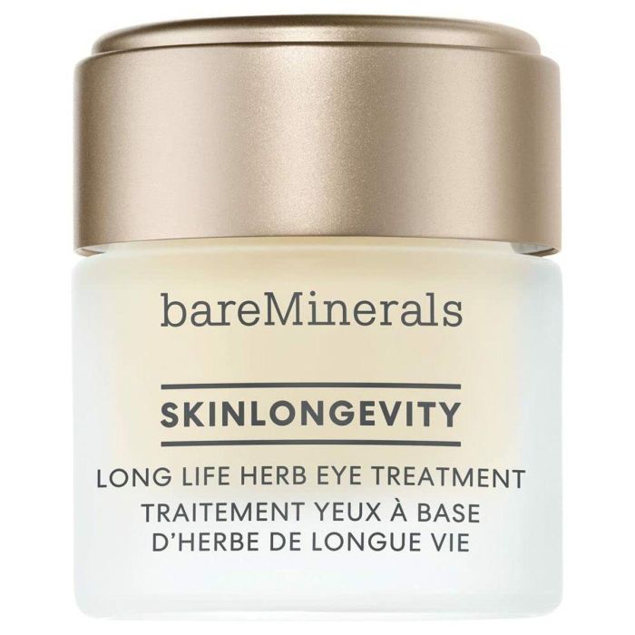 bareMinerals SKINLONGEVITY Long Life Herb Tratamiento Contorno de Ojos Gel-Crema Antiedad Anti-Ojeras y Bolsas 15 ml 0 bareMinerals SKINLONGEVITY Long Life Herb Tratamiento Contorno de Ojos Gel-Crema Antiedad Anti-Ojeras y Bolsas 15 ml 0