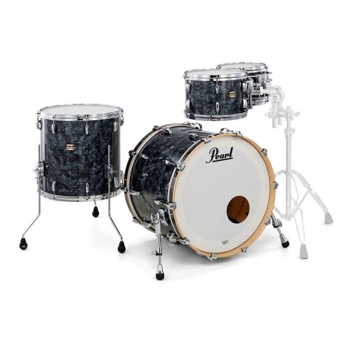 Set De Cascos M.Maple Gum 2216Bx/1007T/1208T/1616F - Black Diamon Pearl 2