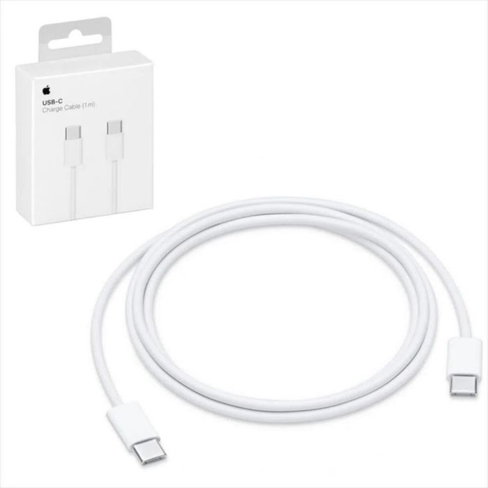 Apple Cable de carga USB-C 1 metro compatible con iPhone 15 y MacBook