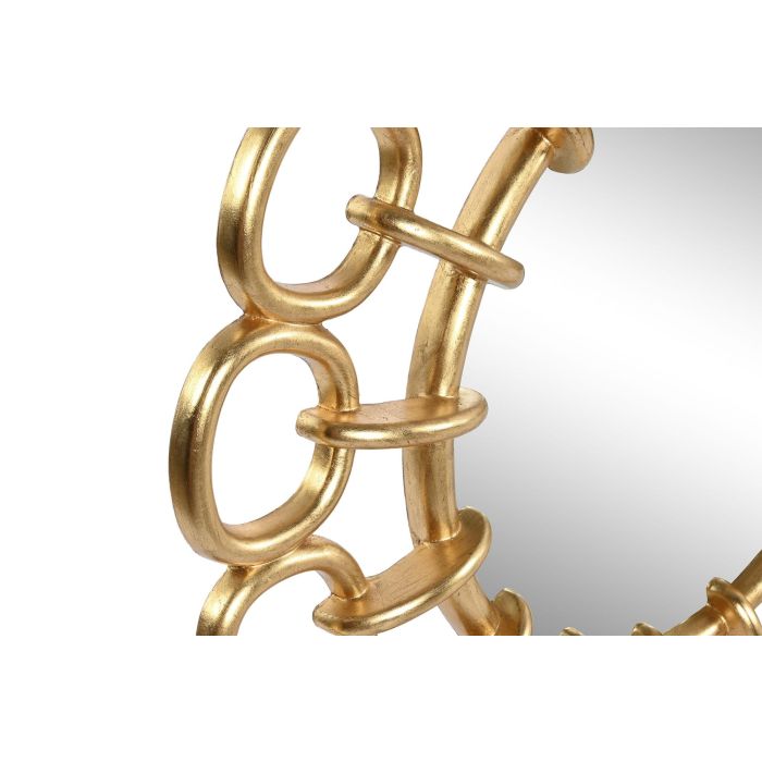 DKD Home Decor Espejo Dorado 5 x 95 x 95 cm 1