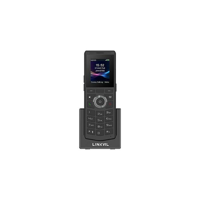Fanvil W710P Sistema DECT Teléfono Móvil IP Negro Terminal Inalámbrico Protección contra Caídas Pantalla LCD 2" 5