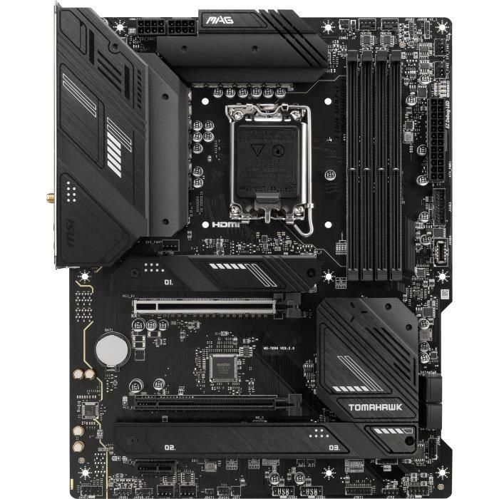 MSI MAG B760 TOMAHAWK WiFi placa base LGA 1700 ATX 2 MSI MAG B760 TOMAHAWK WiFi placa base LGA 1700 ATX 2