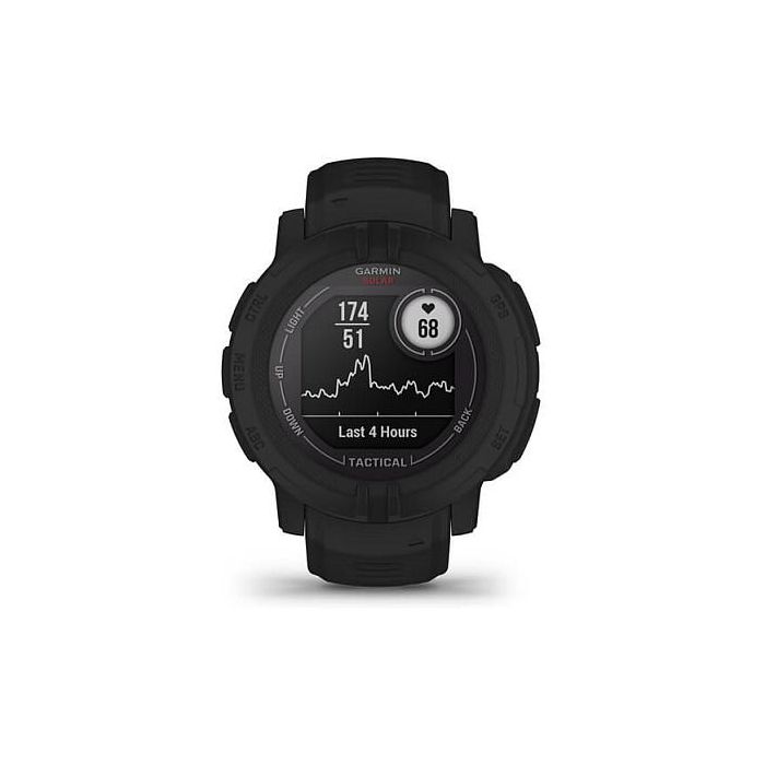 Garmin Instinct 2 Solar Reloj Conectado Edición Táctica Negro