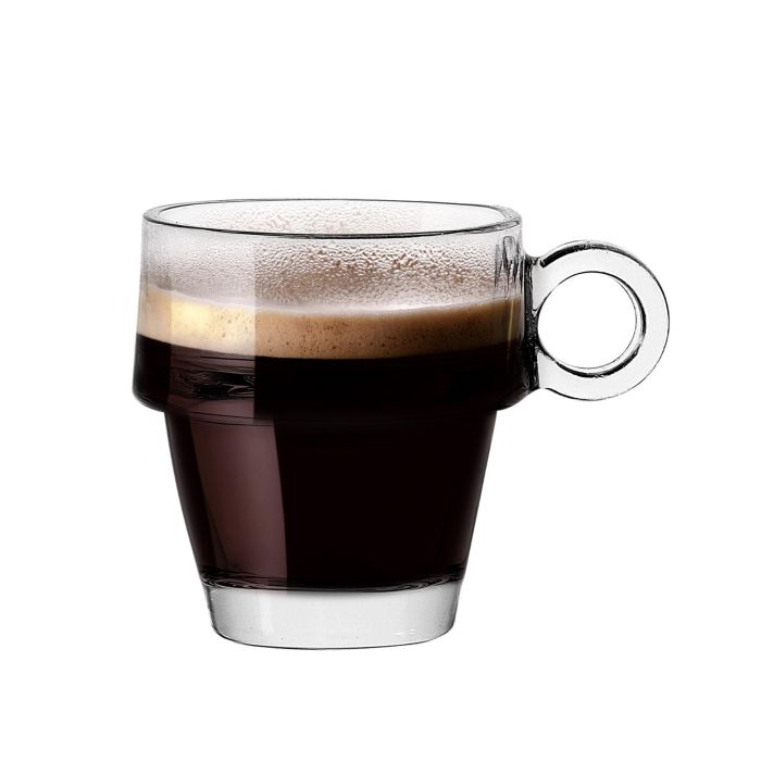 La Mediterranea Set 3 Tazas Cafe 90Ml Colección Tower Medidas 8.4x6x6 cm (24 Cajas)