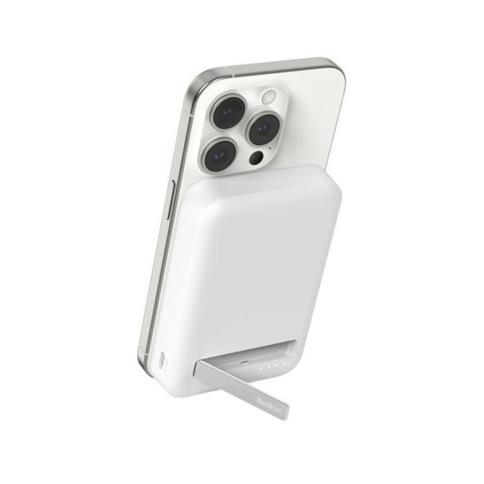 Belkin BPD007BTWH Powerbank Magnético 8000mAh Qi2 15W Blanco 0 Belkin BPD007BTWH Powerbank Magnético 8000mAh Qi2 15W Blanco 0