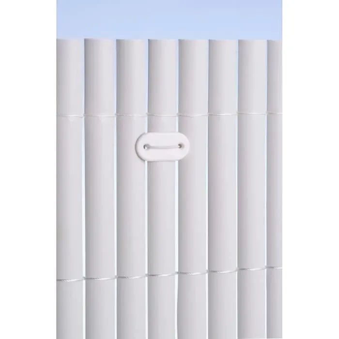 Nature Conjunto de 26 cierres de malla - Pantallas y canis de plástico - Blanco - (Amarre + alambre plastificado de 14 cm) 2 Nature Conjunto de 26 cierres de malla - Pantallas y canis de plástico - Blanco - (Amarre + alambre plastificado de 14 cm) 2