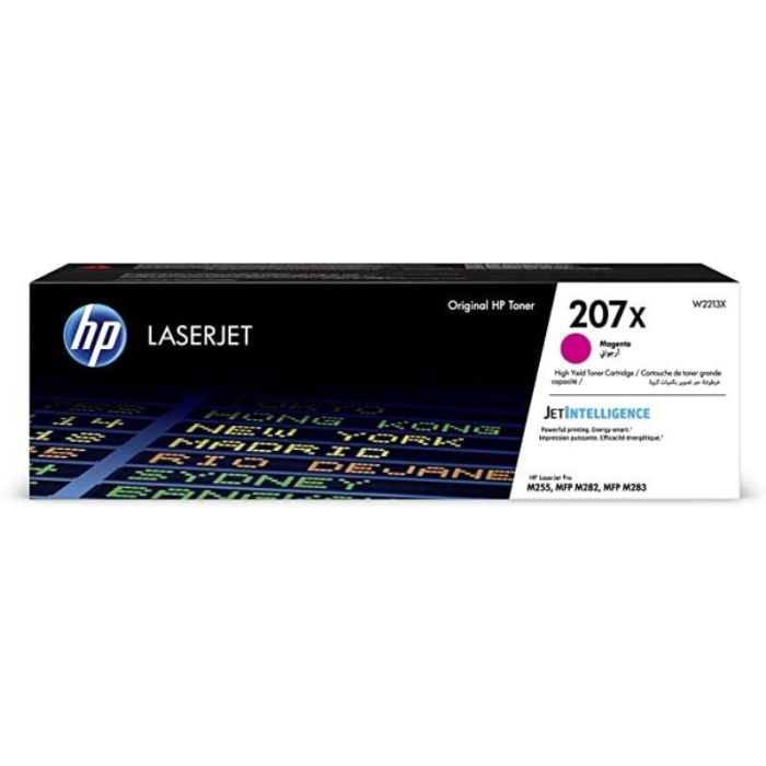 HP Toner Magenta Laserjet Color Pro Mfp M282Nw M283Fdn M283Fdw Pro M255Dw Nº 207X HP Toner Magenta Laserjet Color Pro Mfp M282Nw M283Fdn M283Fdw Pro M255Dw Nº 207X