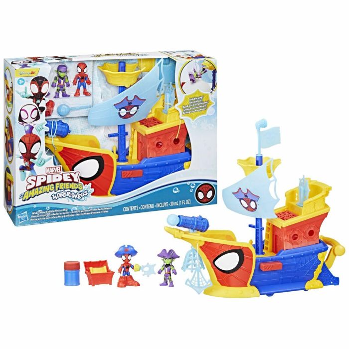 Hasbro Spidey Water Webs Barco Pirata G0666 Marvel +3 Años 2