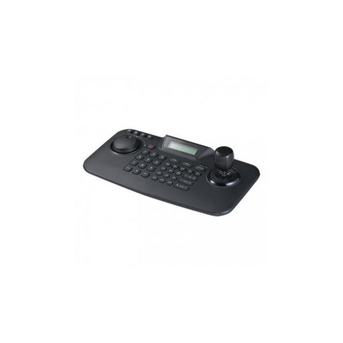 Hanwha Teclado control PTZ/DVRs con display LCD joystick 3D multiprotocolo RS-485 / 422 Wisenet 2 Hanwha Teclado control PTZ/DVRs con display LCD joystick 3D multiprotocolo RS-485 / 422 Wisenet 2
