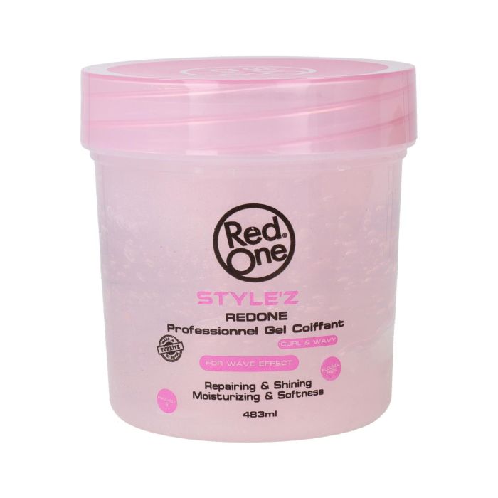 Red One Gel Fijador Curl Wave 483 ml