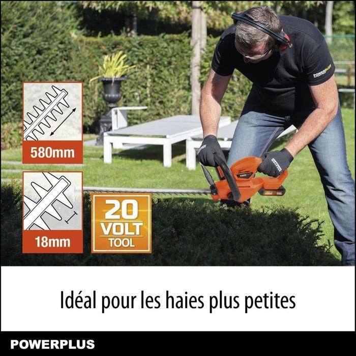 Tamaño de altura de potencia dual POWDPG7531 - 20 V batería, sin batería o cargador, cuchilla de 580 mm, desviación de 18 mm 3 Tamaño de altura de potencia dual POWDPG7531 - 20 V batería, sin batería o cargador, cuchilla de 580 mm, desviación de 18 mm 3