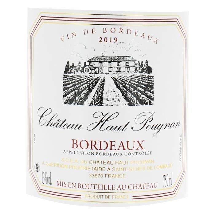 Château Haut Pougnan Cuvée Prestige 2016 Bordeaux - Vino tinto Bordeaux 1 Château Haut Pougnan Cuvée Prestige 2016 Bordeaux - Vino tinto Bordeaux 1