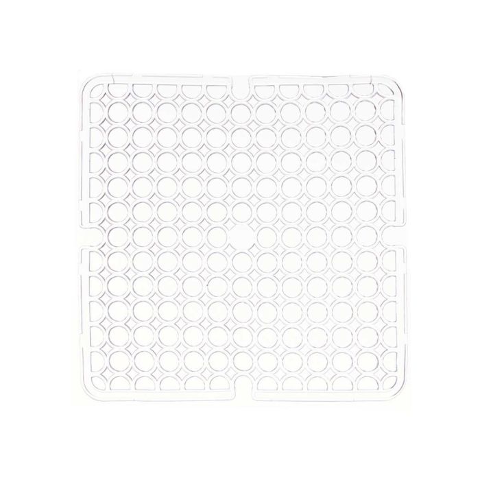 Esterilla Fregadero Cuadrada 28X28 Cm Transparente Kinvara (24 Unidades) 1 Esterilla Fregadero Cuadrada 28X28 Cm Transparente Kinvara (24 Unidades) 1