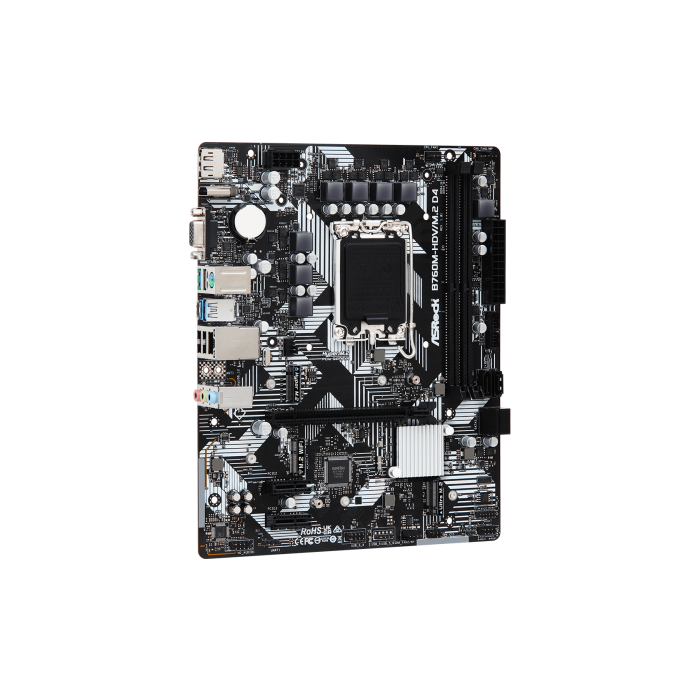 Asrock B760M-HDV/M.2 D4 Intel B760 LGA 1700 micro ATX 4 Asrock B760M-HDV/M.2 D4 Intel B760 LGA 1700 micro ATX 4
