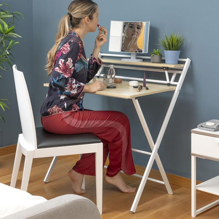 Escritorio Plegable con Estante Tablezy InnovaGoods 7 Escritorio Plegable con Estante Tablezy InnovaGoods 7