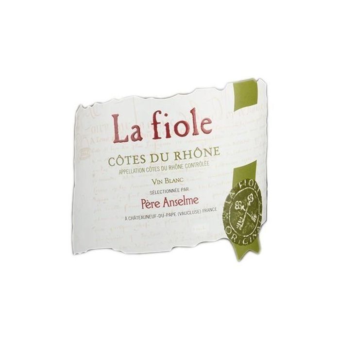 La Fiole 2023 Côtes du Rhône - Vino blanco del Valle del Ródano 1 La Fiole 2023 Côtes du Rhône - Vino blanco del Valle del Ródano 1