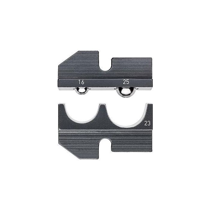Knipex 97 49 23 - Crimpeinsatz para Kabelschuhe sin aislar – Herramienta de prensar