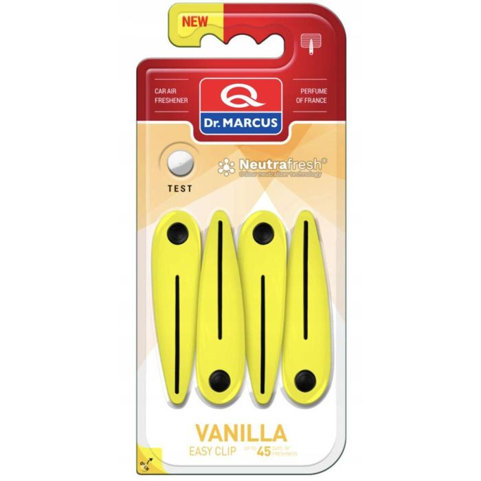 Ambientador para Coche Dr Marcus EASY CLIP VANILLA Vainilla Plástico 5