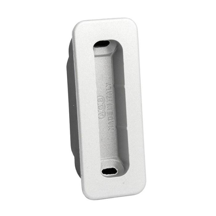 CERRAD/PICAP. MAGNETICOS Cerradero Magnético Minimal Plus XT para Puerta de Madera, Acabado Cromo Cepillado