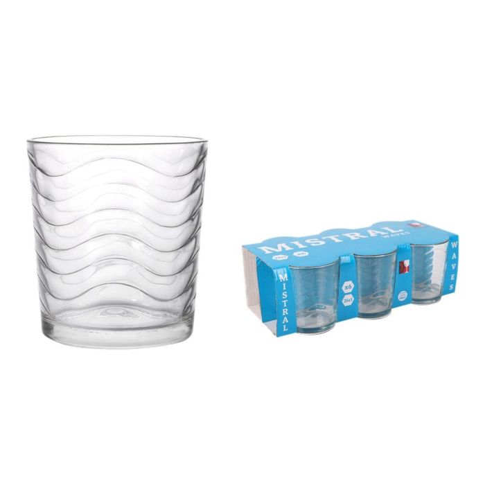 Set de Vasos La Mediterránea Mistral waves 6 Piezas (12 Unidades) 2 Set de Vasos La Mediterránea Mistral waves 6 Piezas (12 Unidades) 2