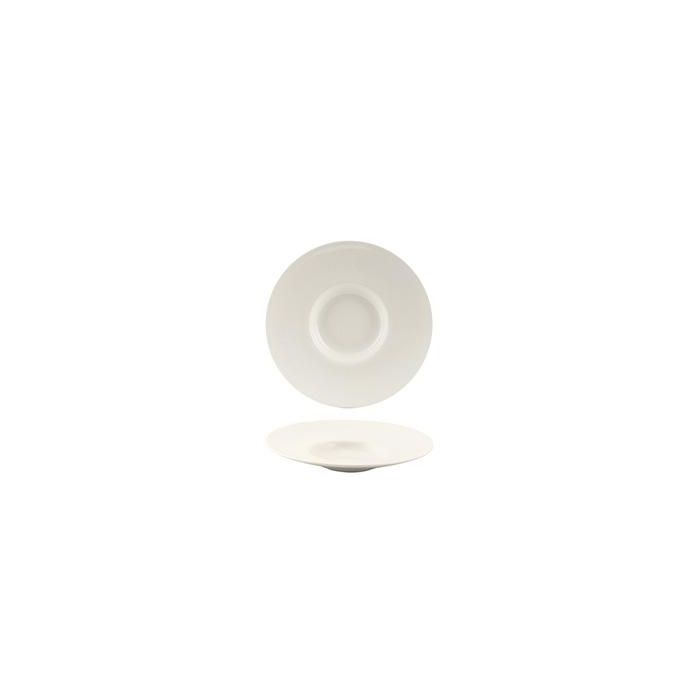 Plato Valet Gourmet 23 cm - SUMMA - Blanco Marfil - Vitro Porcelana (6 Unidades) Plato Valet Gourmet 23 cm - SUMMA - Blanco Marfil - Vitro Porcelana (6 Unidades)