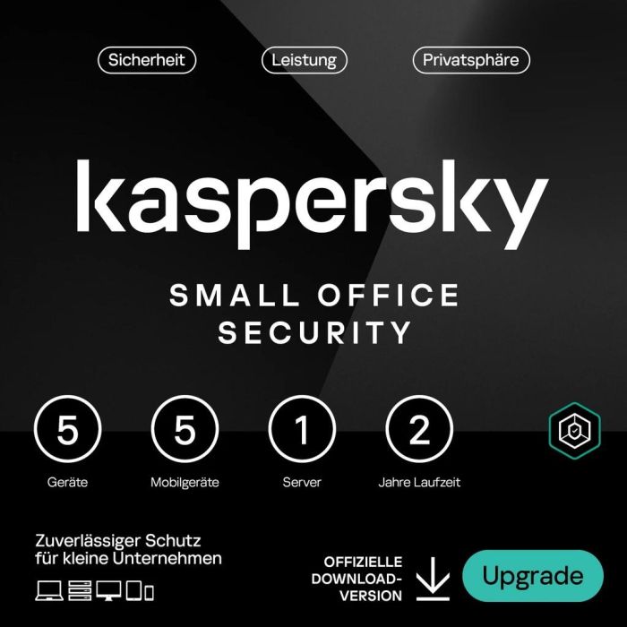Kaspersky Small Office Security - 5 Usuarios, 2 Años, Renovación, Licencia ESD Descargable
