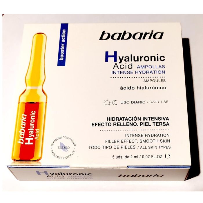 Babaria Hyaluronic tratamiento ampollas 2 ml Babaria Hyaluronic tratamiento ampollas 2 ml