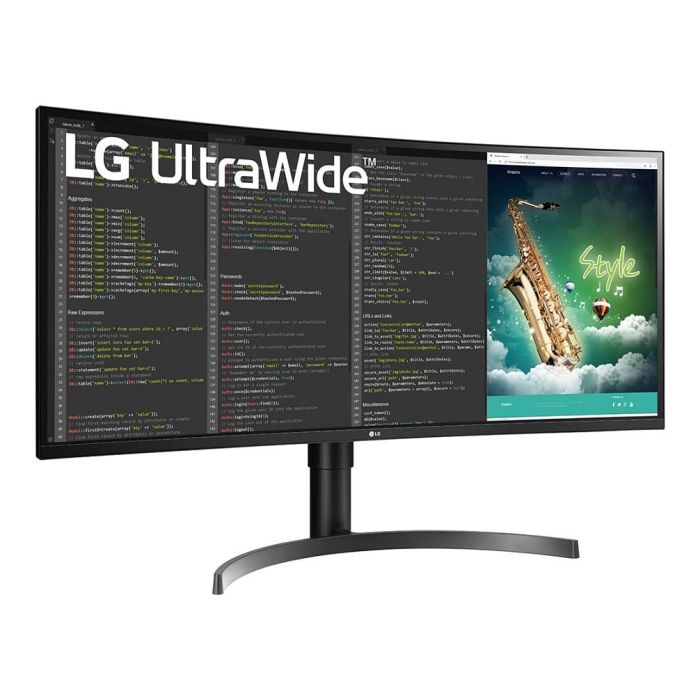 LG Monitor 35WN75CP-B 35" Curvo UWQHD 3440x1440 21:9 5ms USB-C 94W Altavoces VESA Negro 2