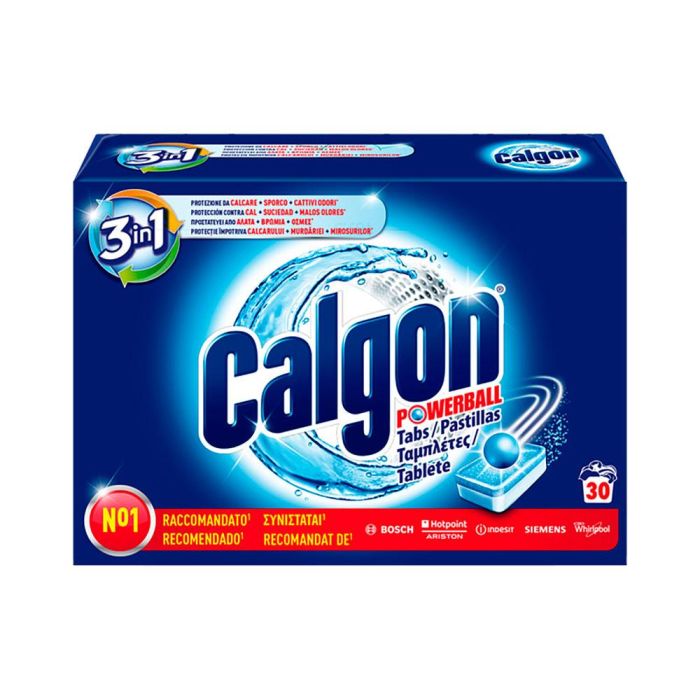 Calgon Antical Lavadora Pastillas 30 unidades para Protección Anti-Cal, Suciedad y Malos Olores en Todo Tipo de Tejidos 0 Calgon Antical Lavadora Pastillas 30 unidades para Protección Anti-Cal, Suciedad y Malos Olores en Todo Tipo de Tejidos 0