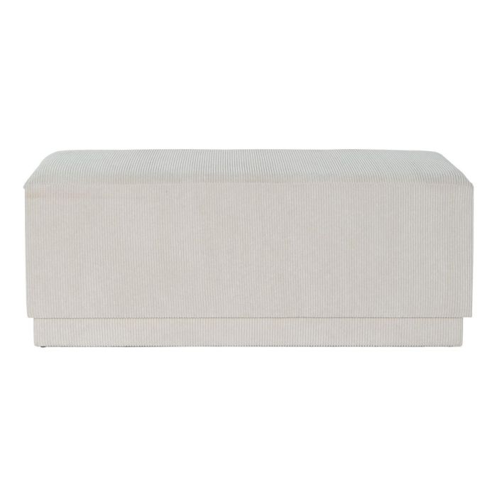 DKD Home Decor Descalzadora Urban Beige para Dormitorio o Recibidor, Poliéster y MDF, 100 cm Ancho x 40 cm Largo, Asiento 40 cm Alto 1 DKD Home Decor Descalzadora Urban Beige para Dormitorio o Recibidor, Poliéster y MDF, 100 cm Ancho x 40 cm Largo, Asiento 40 cm Alto 1