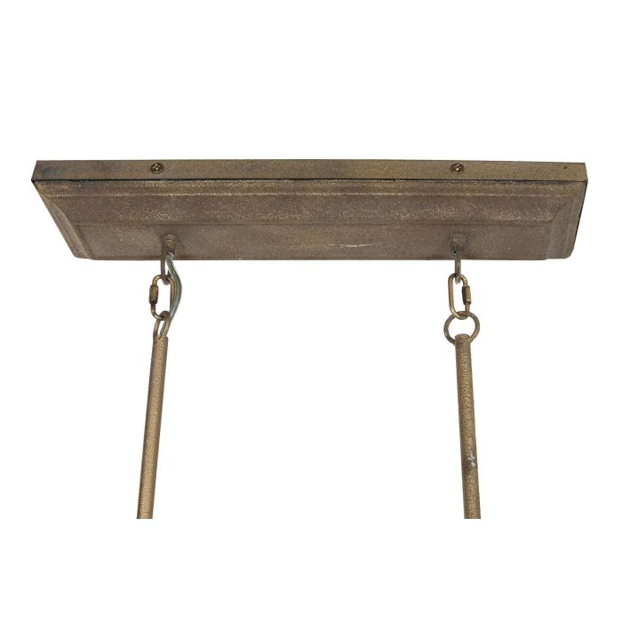 DKD Home Decor Lámpara de Techo Neoclásica 83 cm Alto x 111.5 cm Ancho x 12 cm Largo Fabricada en Abeto y Metal 3 DKD Home Decor Lámpara de Techo Neoclásica 83 cm Alto x 111.5 cm Ancho x 12 cm Largo Fabricada en Abeto y Metal 3