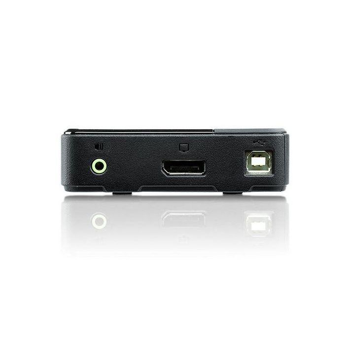 Aten CS782DP KVM Switch USB 2 Puertos DisplayPort 1.2 4K con Cables Incluidos 1