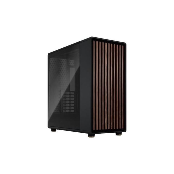 Fractal Design FD-C-NOR1X-02 carcasa de ordenador Midi Tower Negro, Carbón vegetal