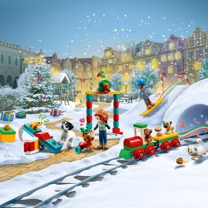 LEGO Friends 41758 Calendario de Adviento 2023, con 24 obsequios que incluyen 8 figuras de animales, 2 minimuñecos, regalo de Navidad 2 LEGO Friends 41758 Calendario de Adviento 2023, con 24 obsequios que incluyen 8 figuras de animales, 2 minimuñecos, regalo de Navidad 2