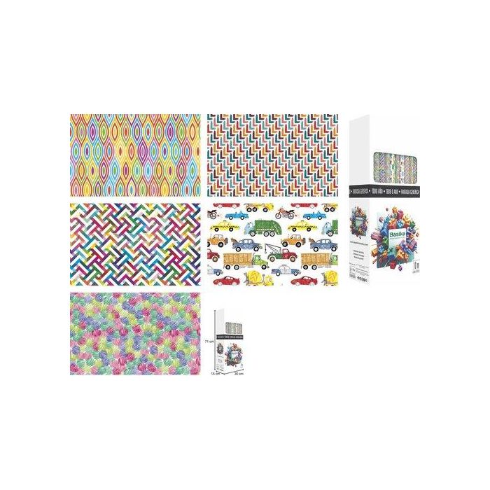 Papel De Regalo Rollo Basika 0,7X10 M (Caja De 30) Todo Año